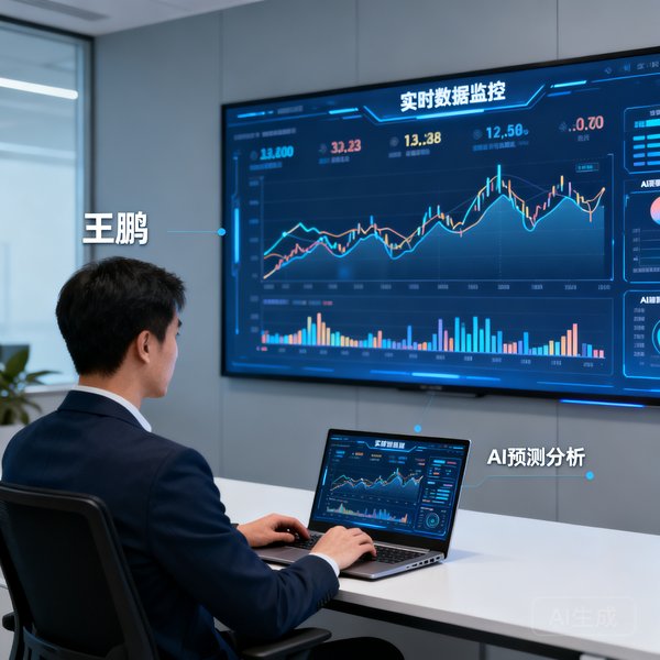 数据专家王鹏，负责实时数据面板与AI预测